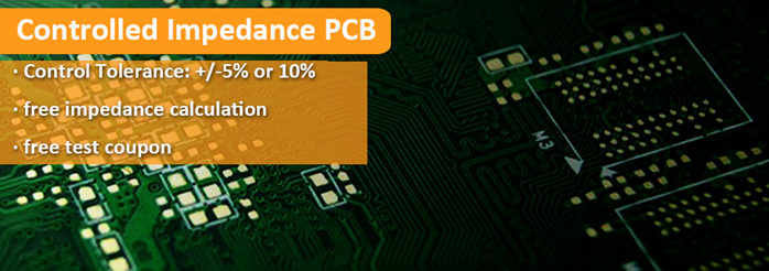 Controlled Impedance Printed Circuit Board (PCB)