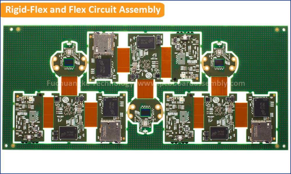 6 Layer Rigid-Flex Circuit Assembly